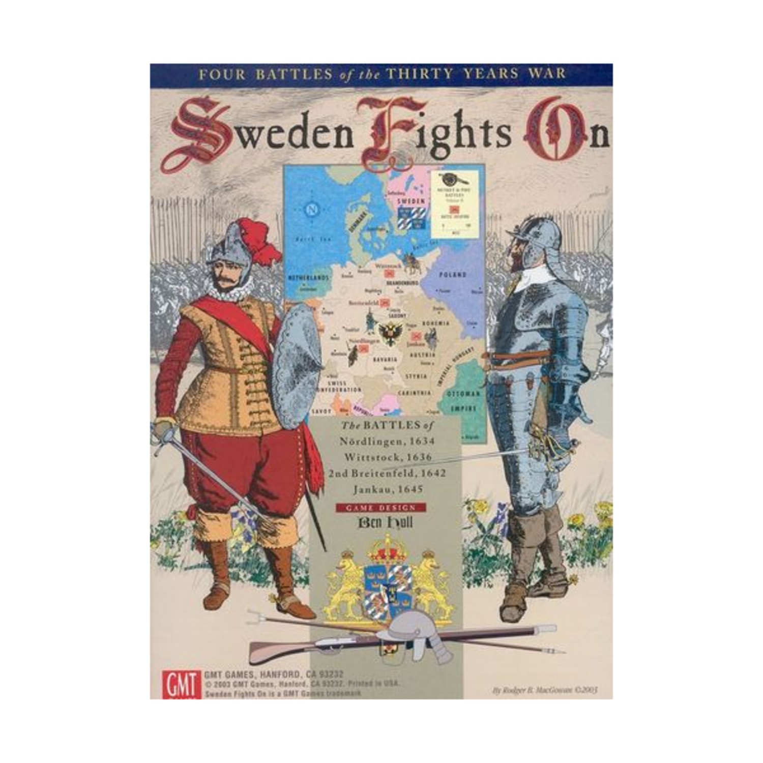 GMT Games Musket & Pike Series Sweden Fights On Fair/NM