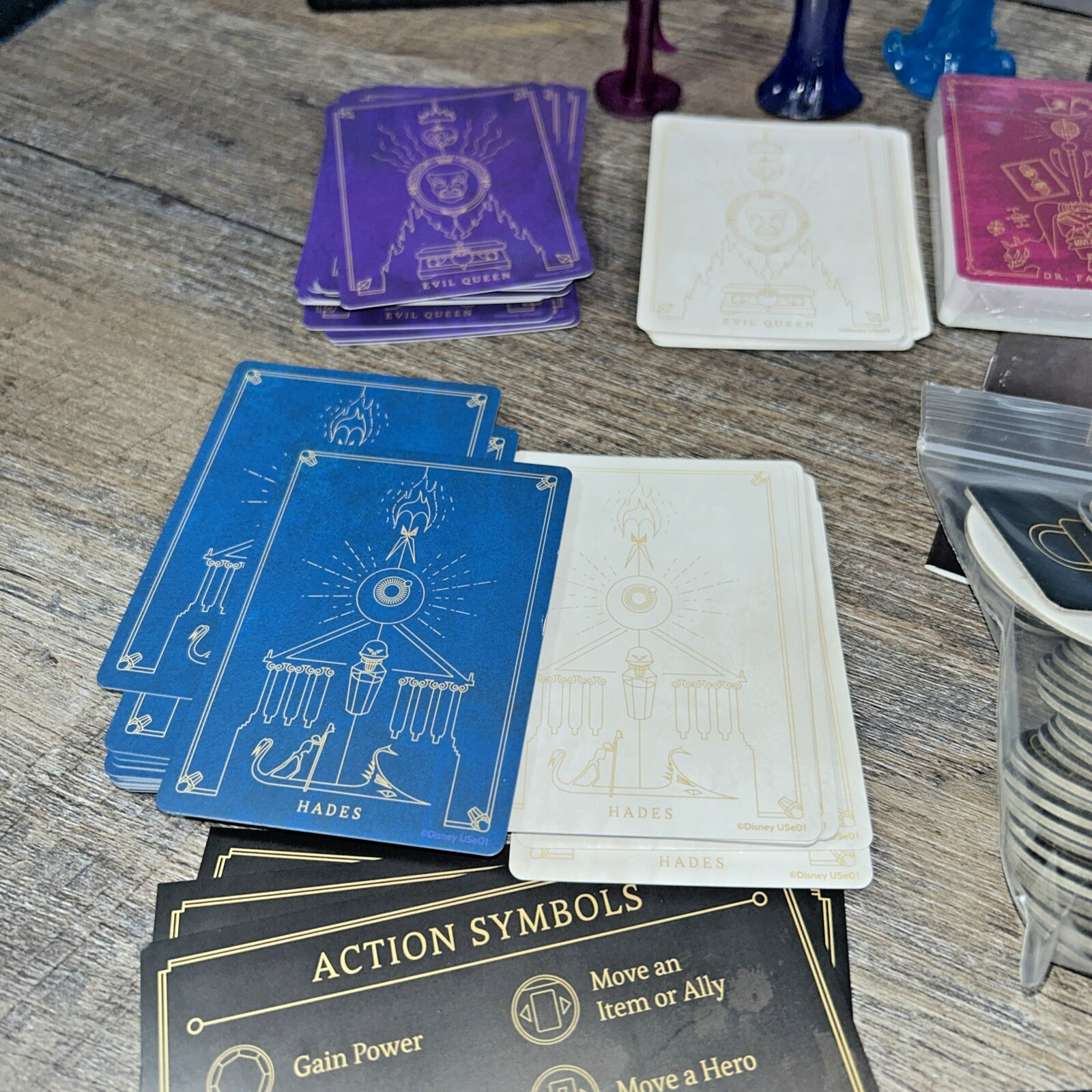 Disney Villainous Wicked to the Core COMPLETE Ravensburger 2019 Stand Alone Game