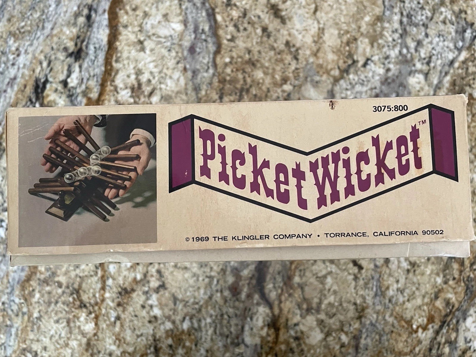 Vintage Picket Wicket Dexterity Development Game, The Klingler Company 1969