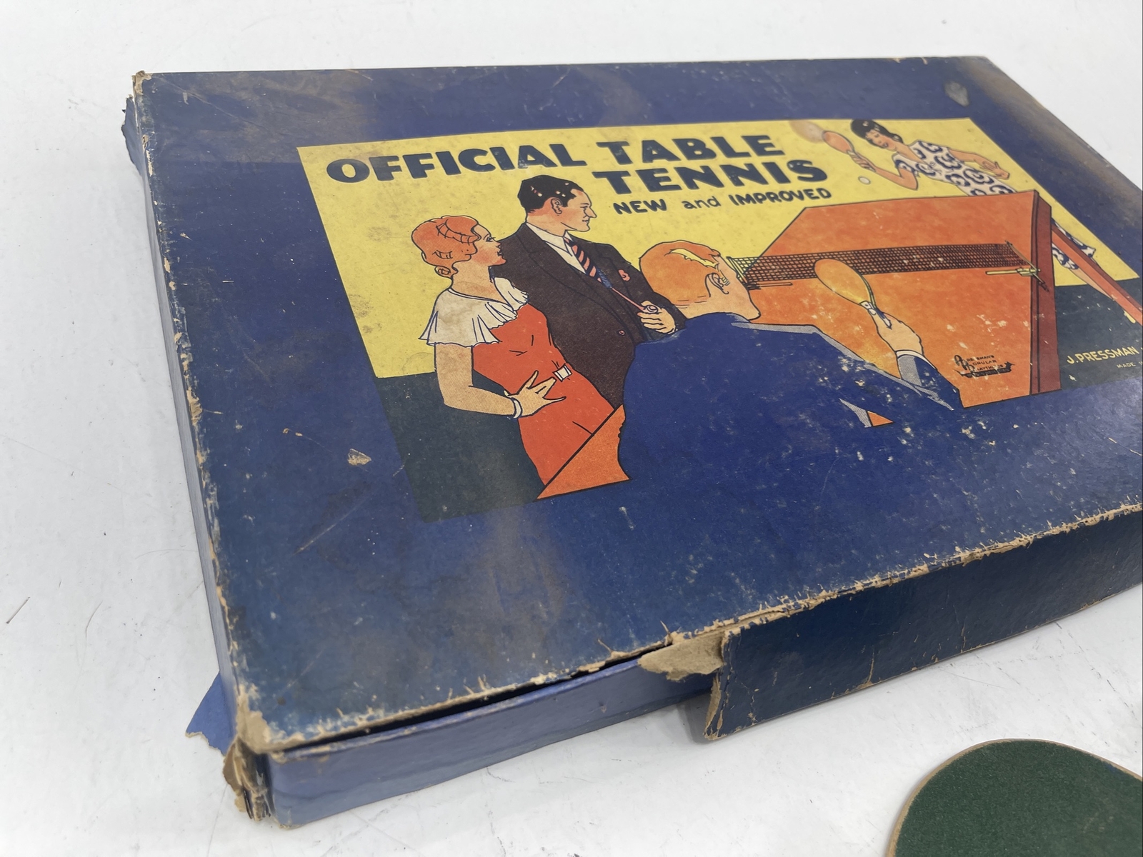 Vintage Table Tennis Game – J. Pressman Co.