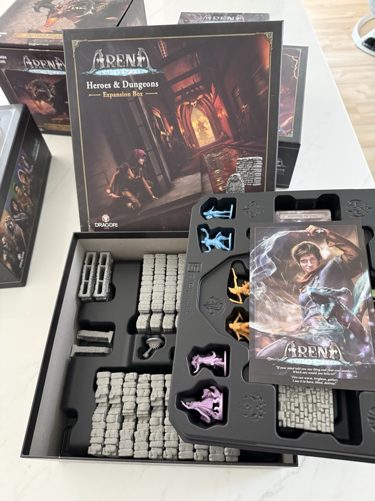 Arena: The Contest with Kickstarter Exclusive Bundle