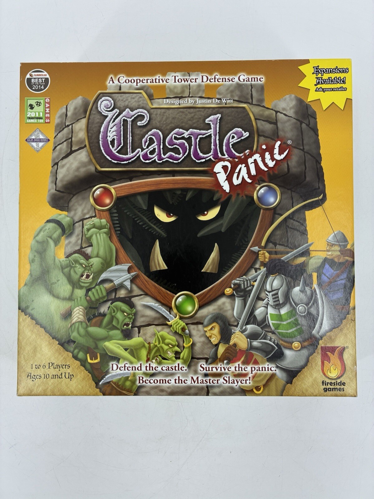 Castle Panic: A Cooperative Tower Defense Board Game Fireside Games