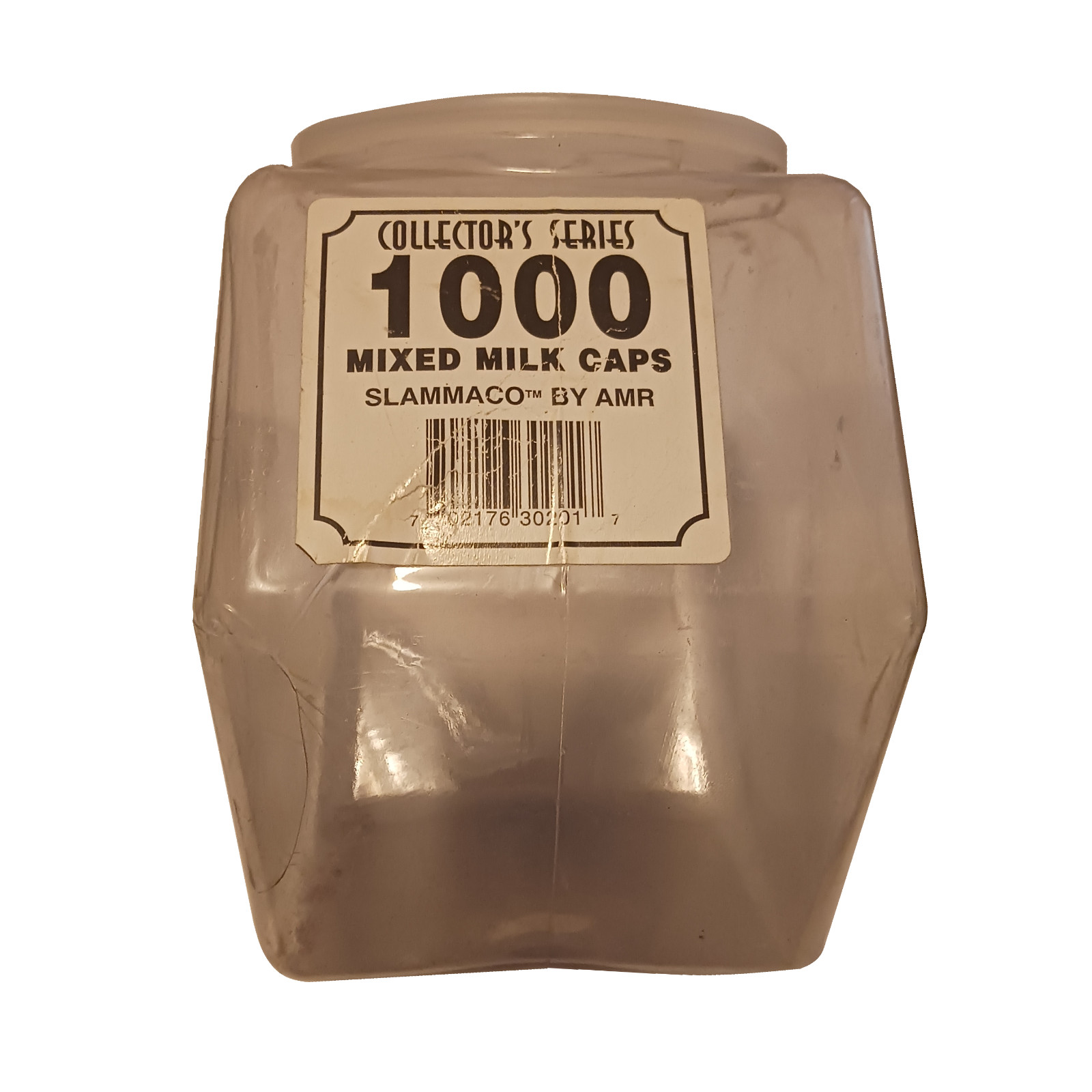 POG, SLAMMACO 1000 CAPS CONTAINER – Collector’s Series, Plastic Retro/Toy