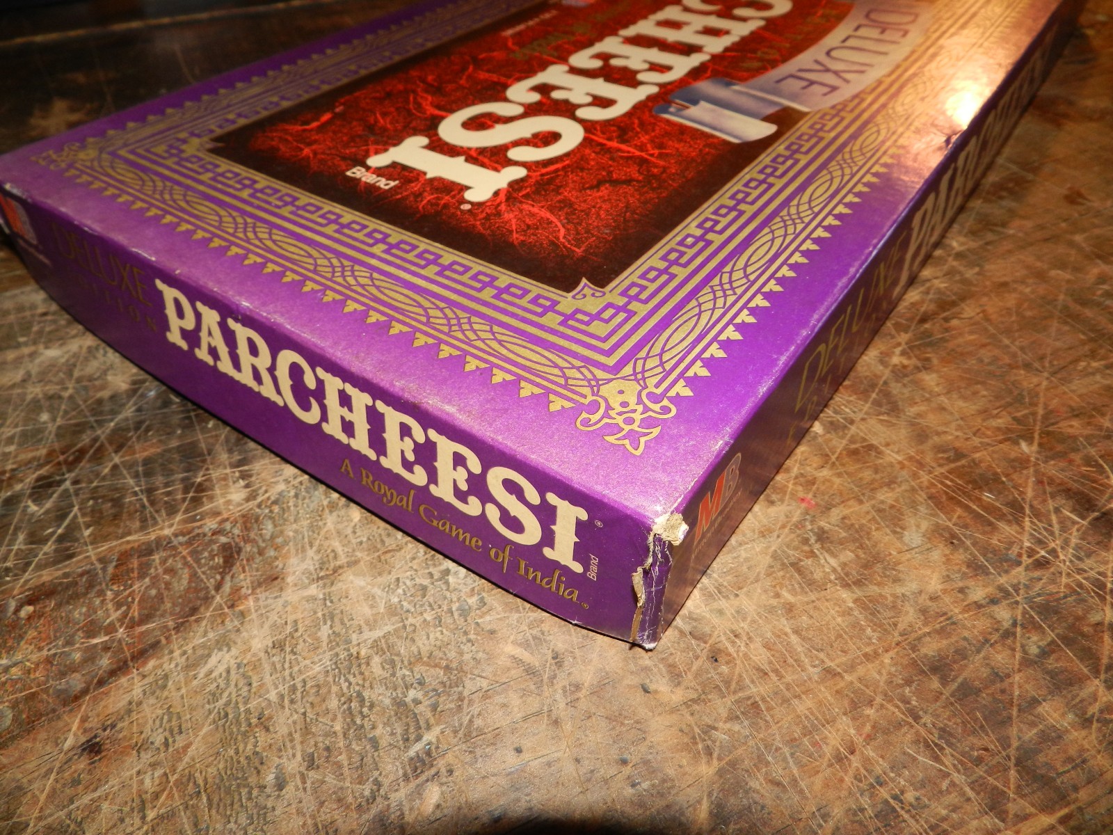 Milton Bradley Parcheesi Board Game 2-4 Players (4037) Complete!!