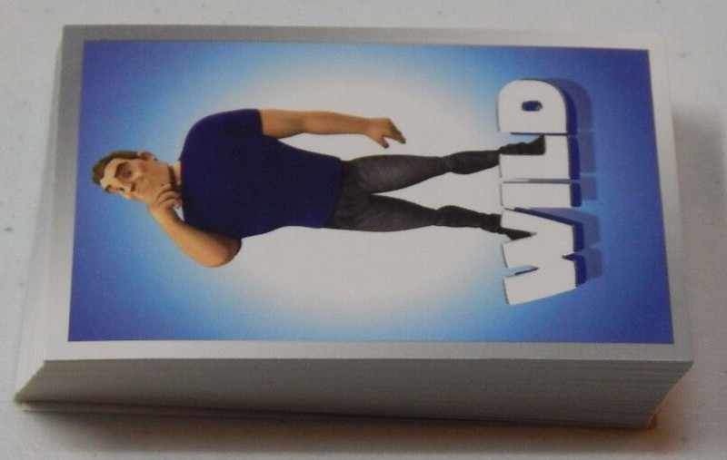 2008 Battle of the Sexes Continues Board Game All 55 Male Wild Cards Only