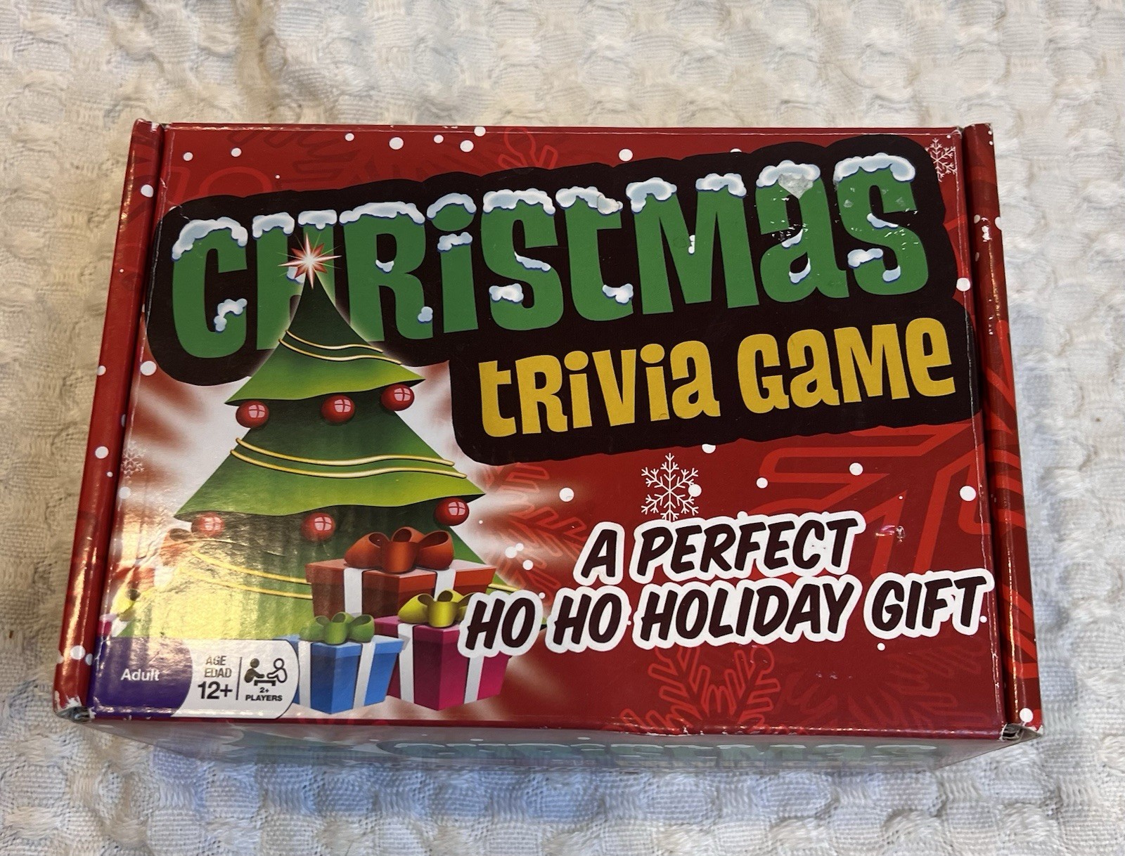 2015 Outset CHRISTMAS TRIVIA GAME EUC Complete A Perfect Holiday Gift