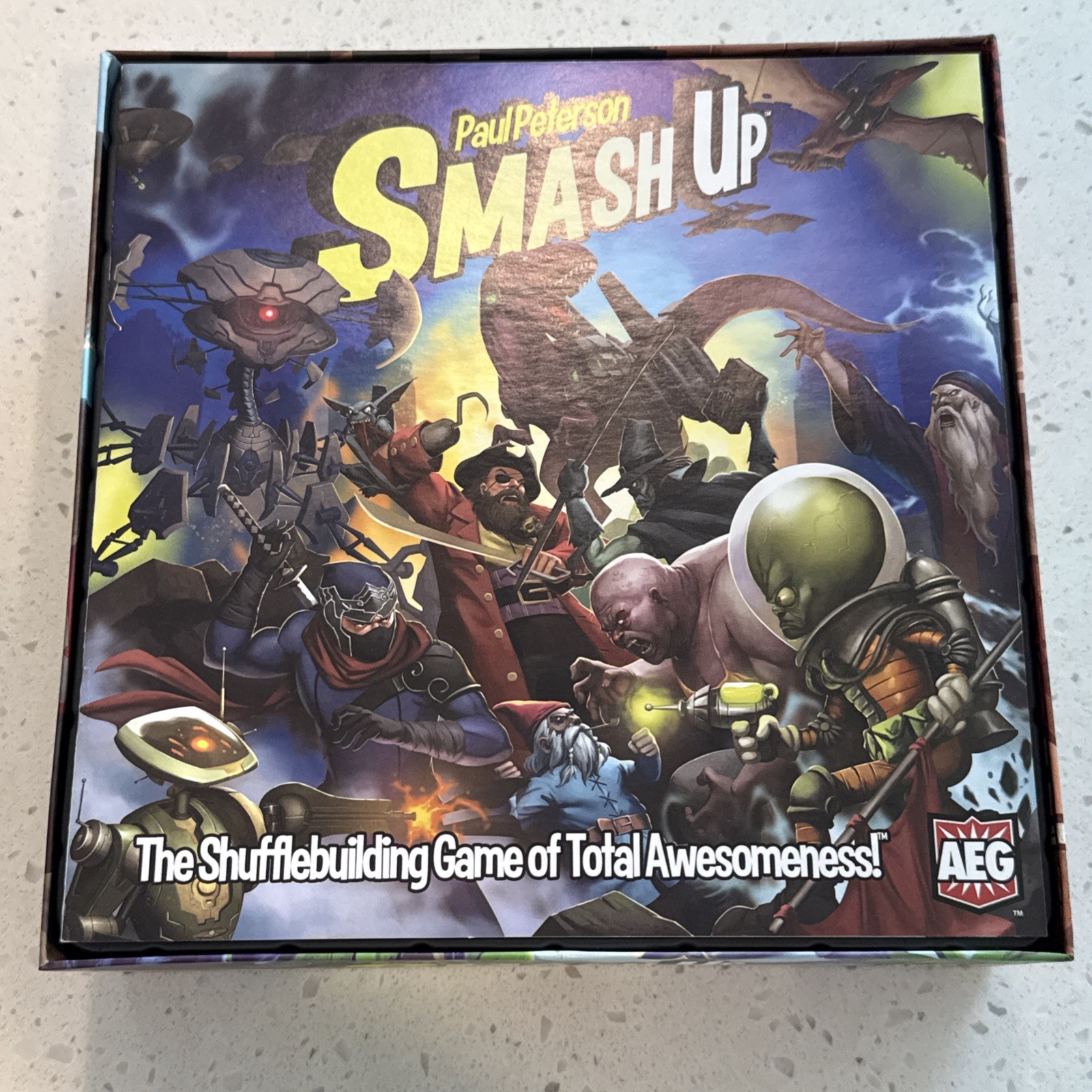 AEG Smash Up Board Game Complete Shufflebuilding Card Game