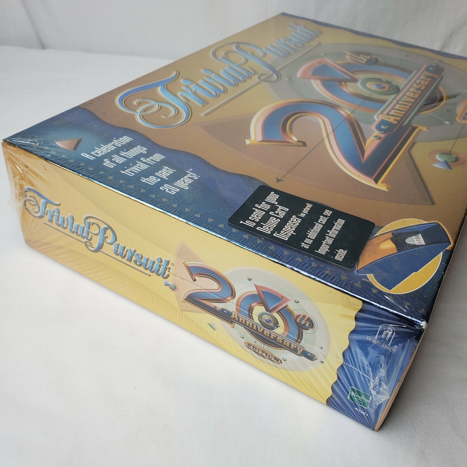 Trivial Pursuit 20th Anniversary Edition 80s 90s Trivia Game Hasbro New Sealed