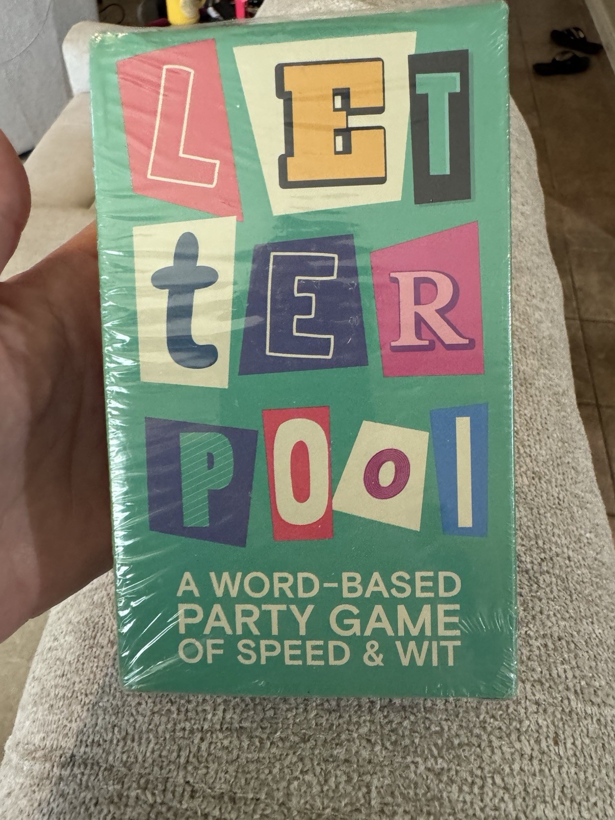 Letterpool: 2-6 Players Word Games for Adults, Family, Teens NEW Party Game