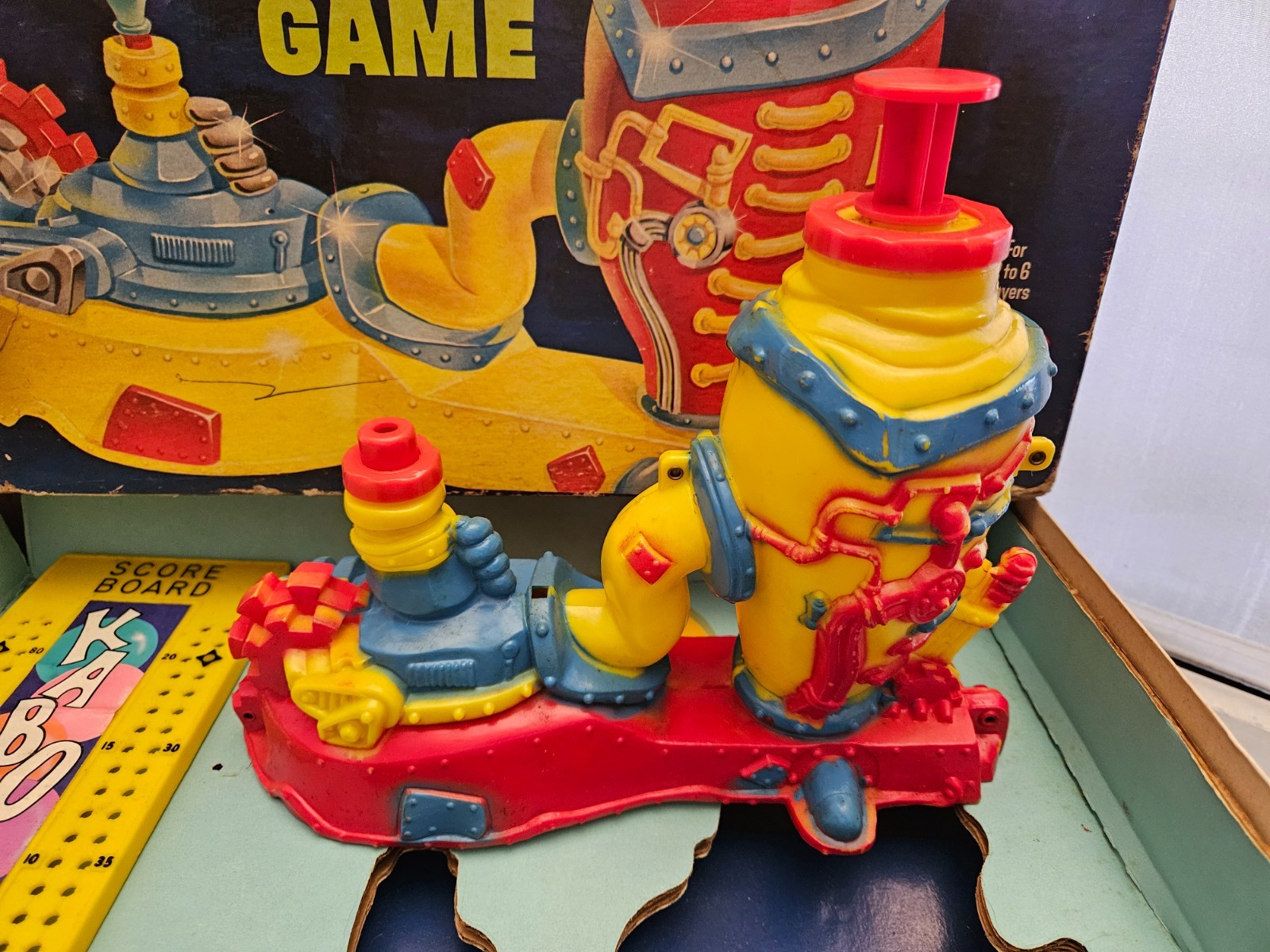 Vintage KABOOM- Balloon Busting game 1965 Ideal