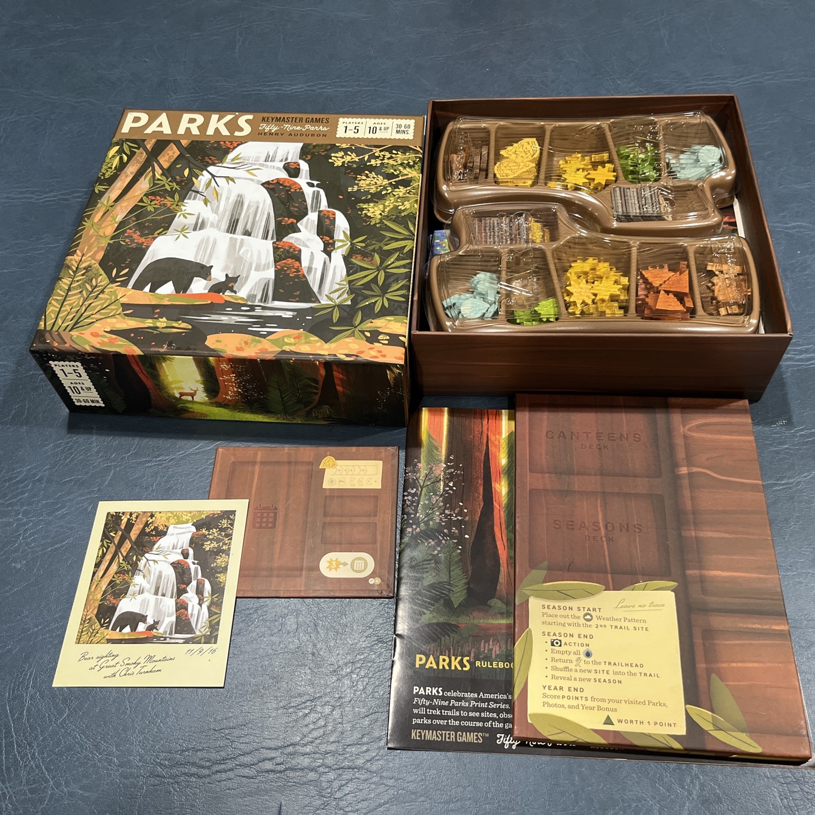 Parks – 1st Edition – Keymaster Games – Complete, Excellent Condition