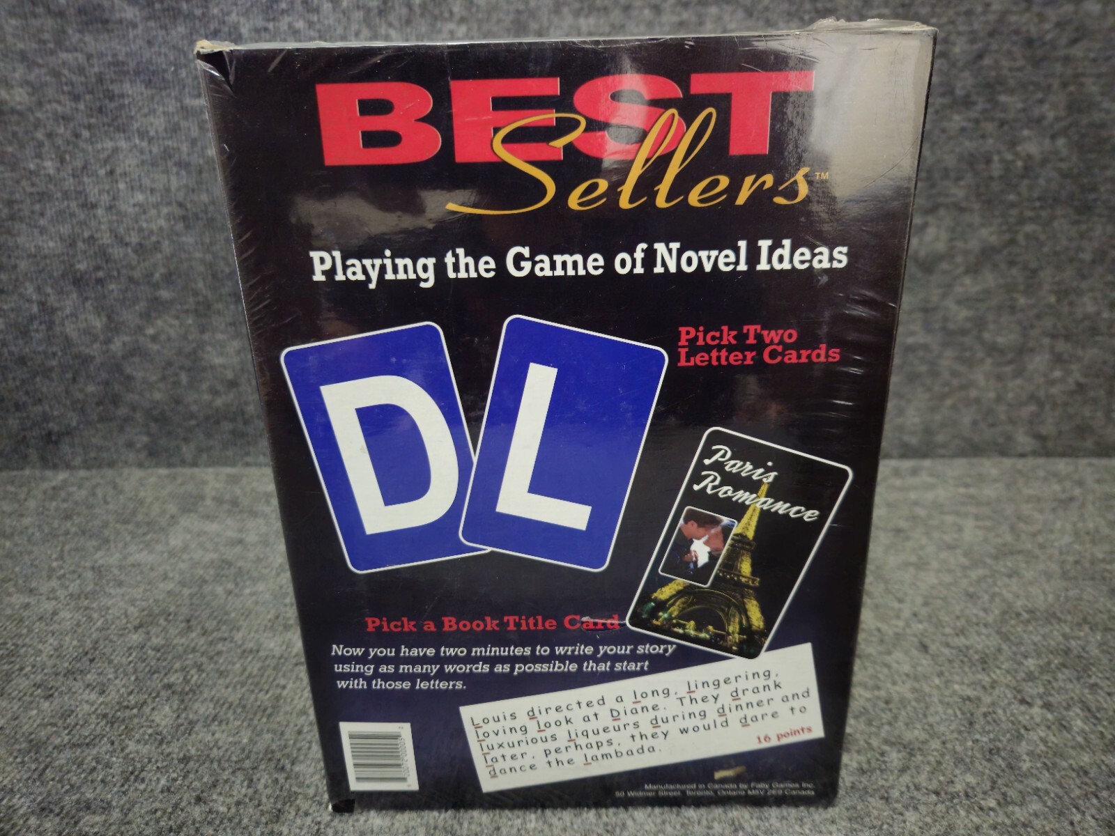 BEST SELLERS The Creative Writing Game