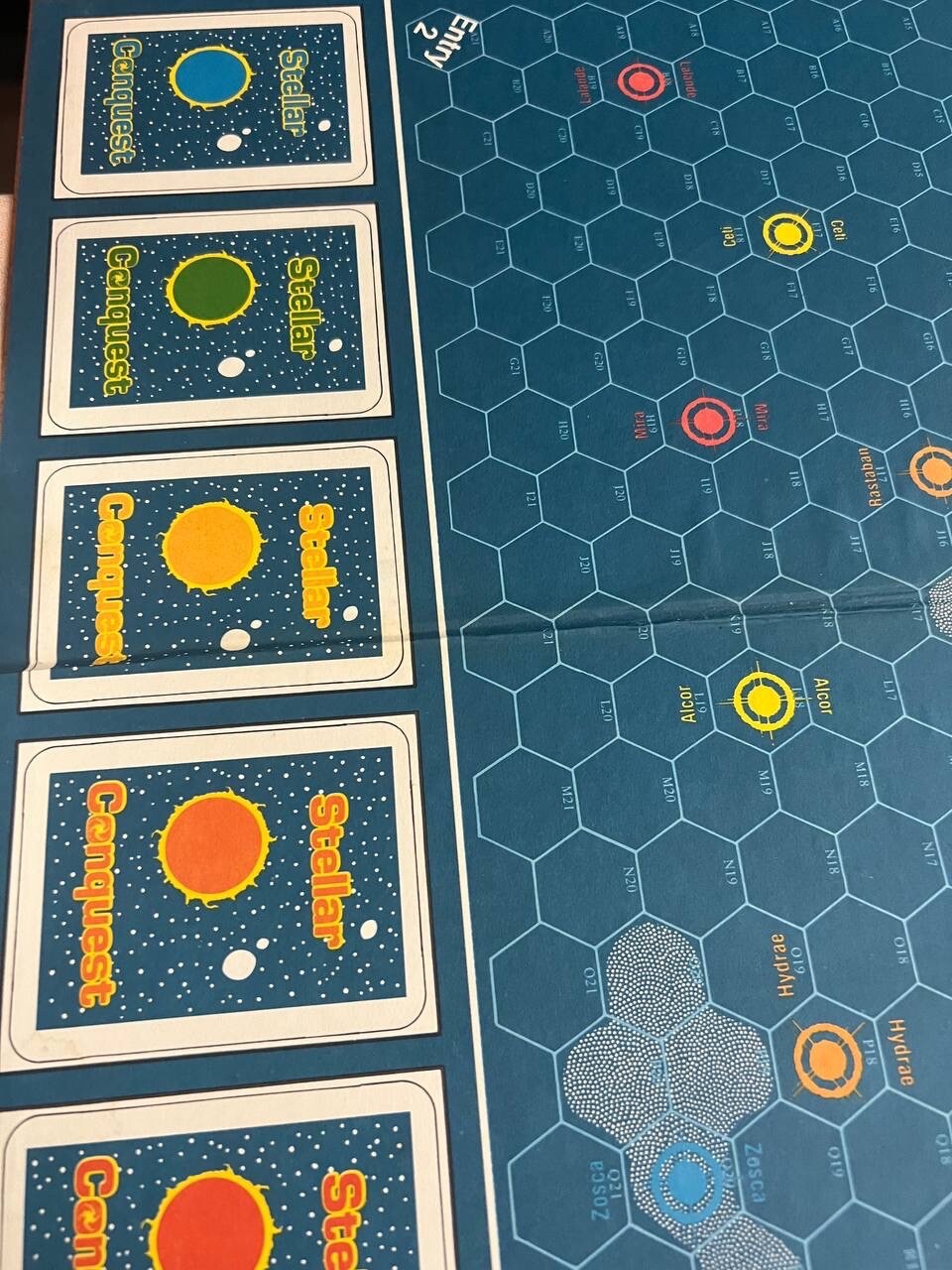 1984 STELLAR CONQUEST The Avalon Hill Game Board Game Company Rare Vintage LV1