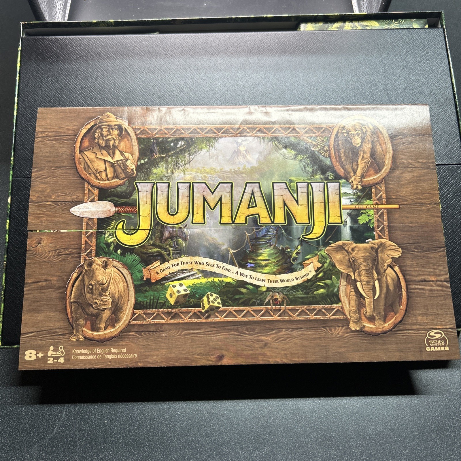 Spin Master Games Jumanji Adventure Board Game Complete