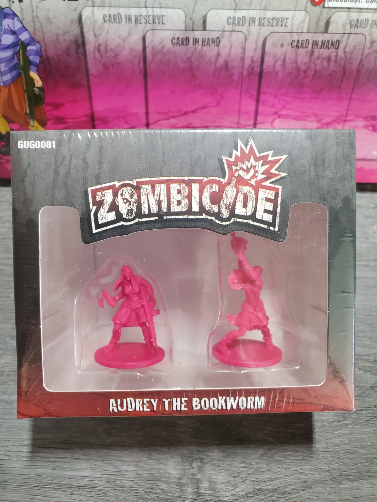 Zombicide Kickstarter EXCLUSIVE Promo Audrey the Bookworm Amy Big Bang Theory