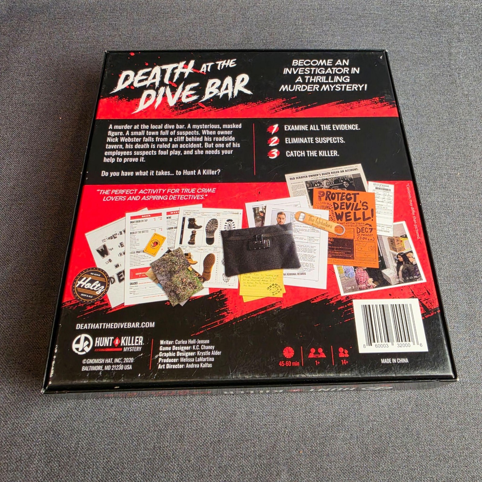 Hunt A Killer Mystery Board Game Lot Dead Below Deck Dive Bar Motel 3 Box Set