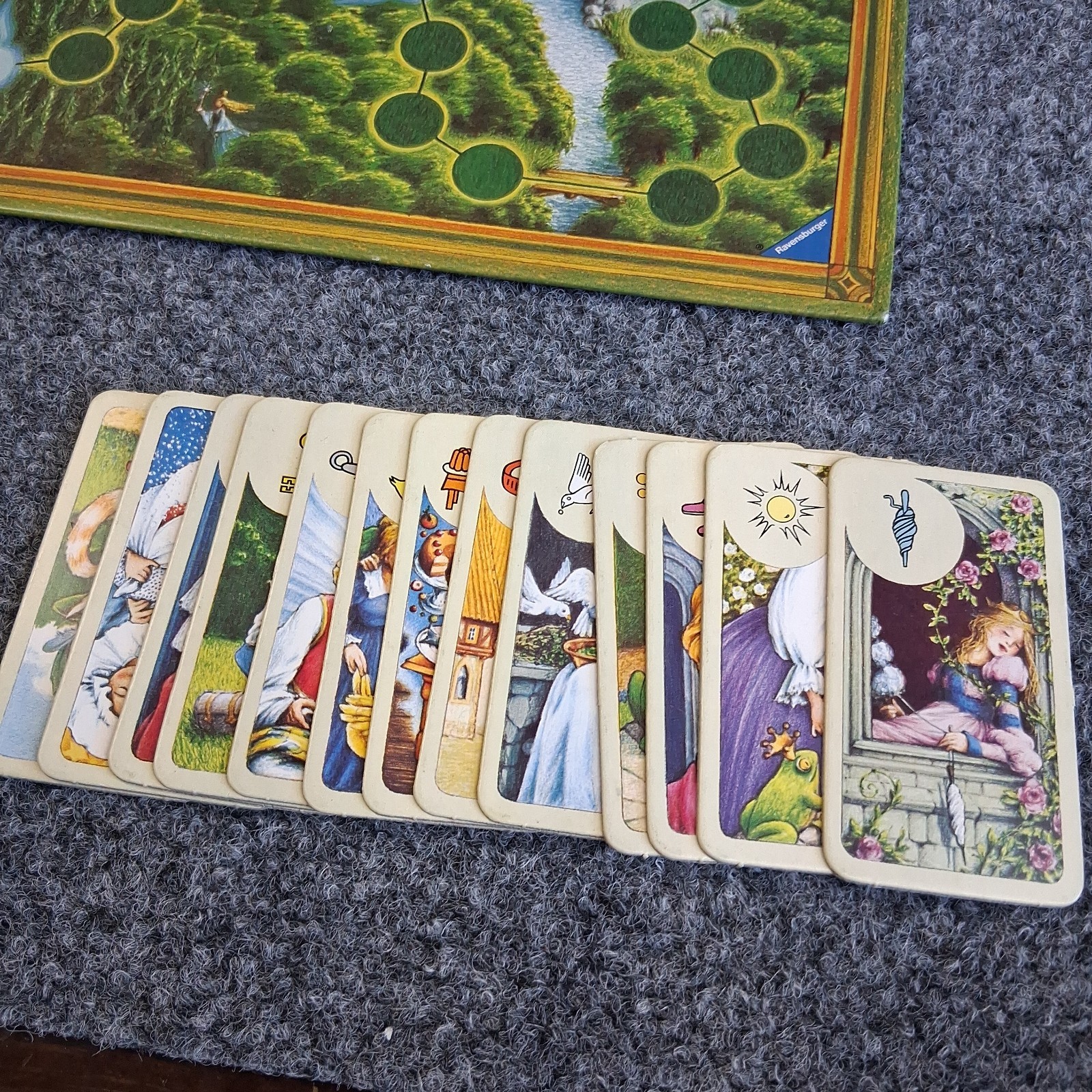 Enchanted Forest Ravensburger Vintage 1982 Board Game NO RULE BOOK
