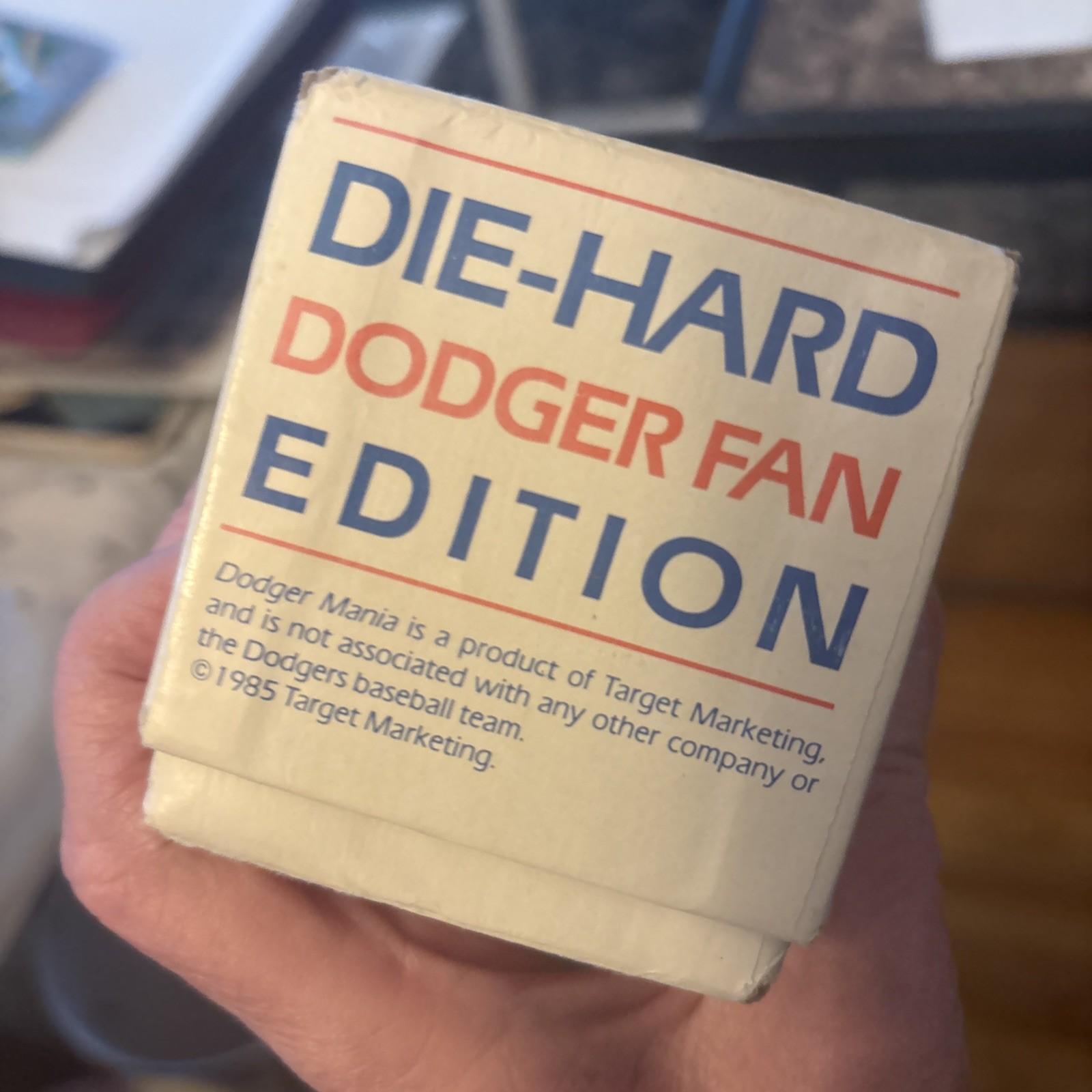 1985 Los Angeles Dodger Mania Trivia Game Die-Hard Fan Edition Trivial Pursuit
