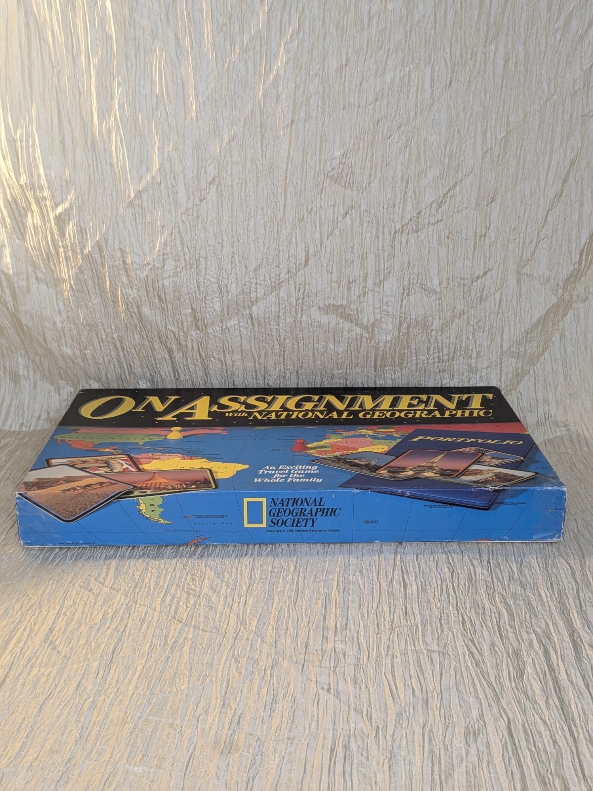 On Assignment with National Geographic Board Game Complete 1990 Vintage Game Fun