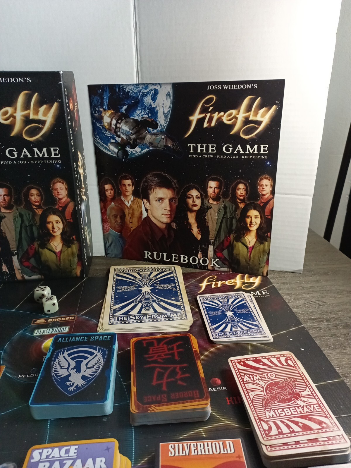 Firefly The Game Board Game Joss Whedon 2013 Gale Force Nine Complete