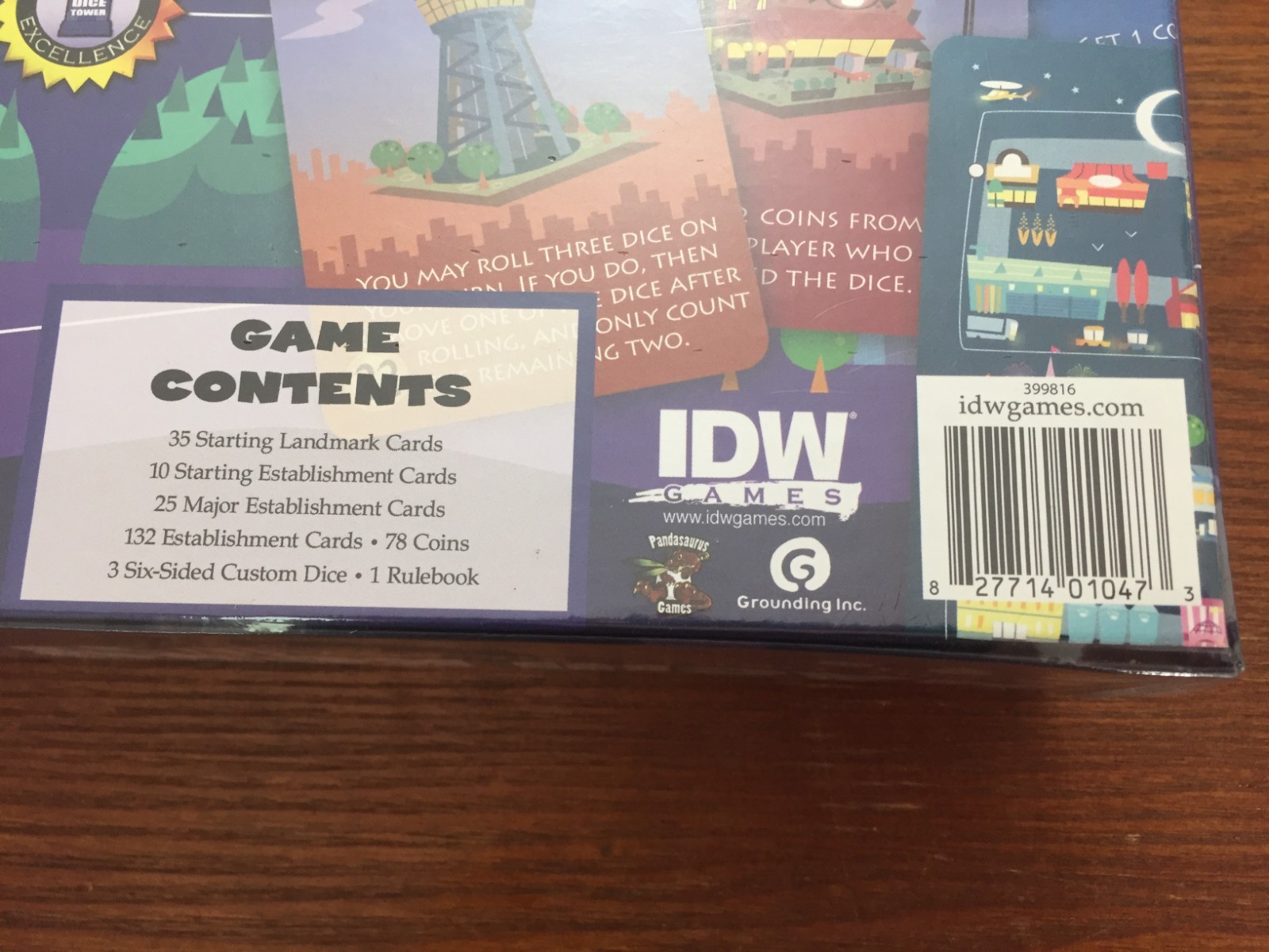 Machi Koro Bright Lights Big City Card Game by IDW Games Target Exclusive – New