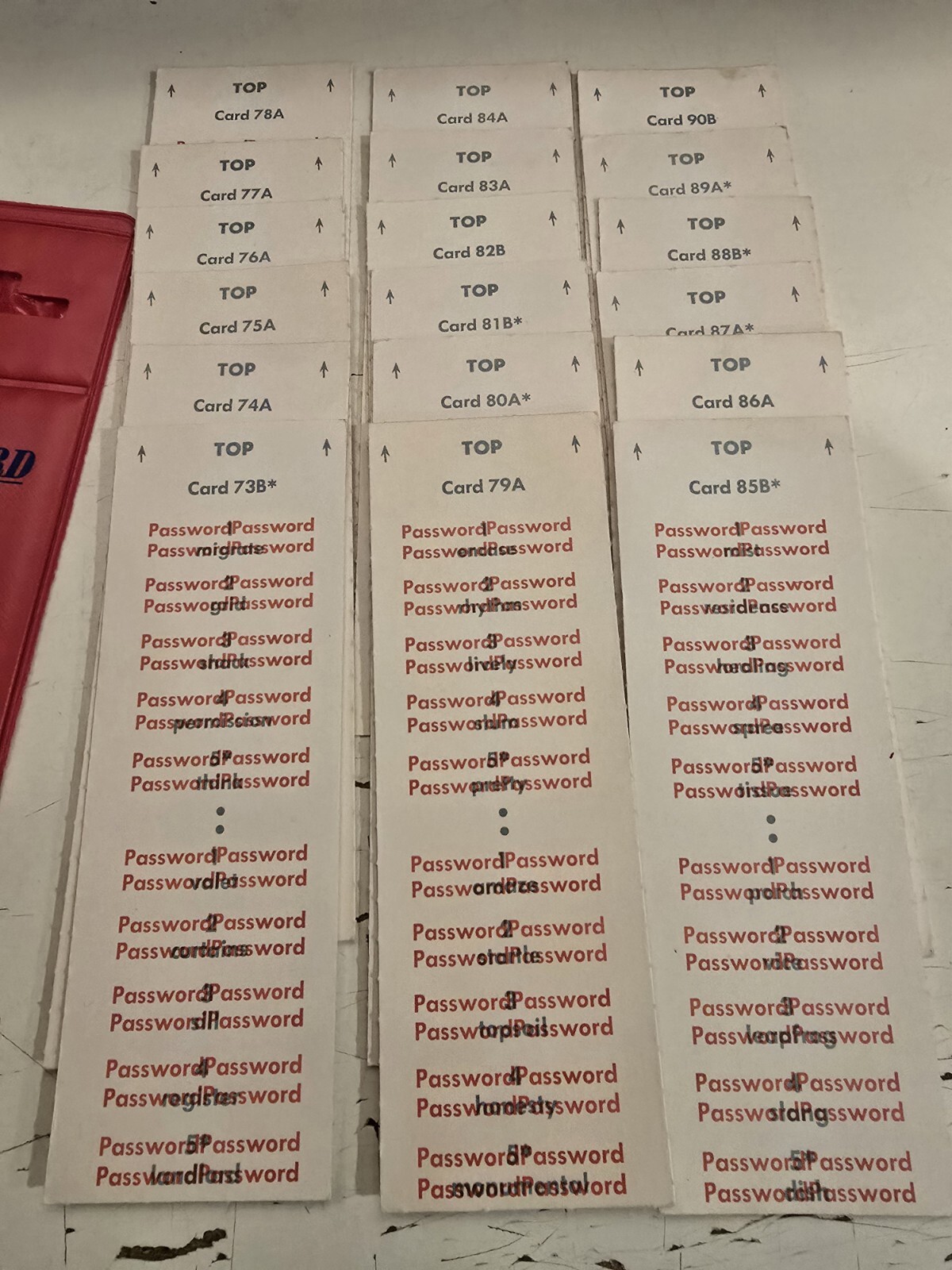 Vintage 1973 Password 14th Edition Game from Milton Bradley 4260 100% Complete