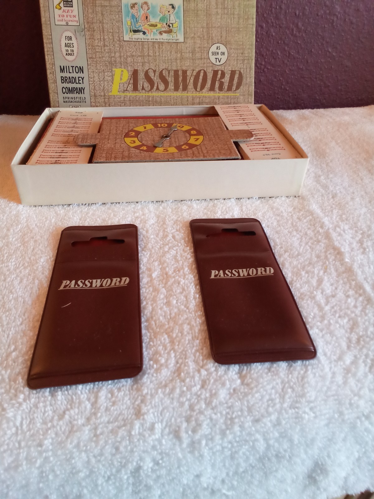 Vintage 1962 Milton Bradley Password Game#4260 Complete Game!