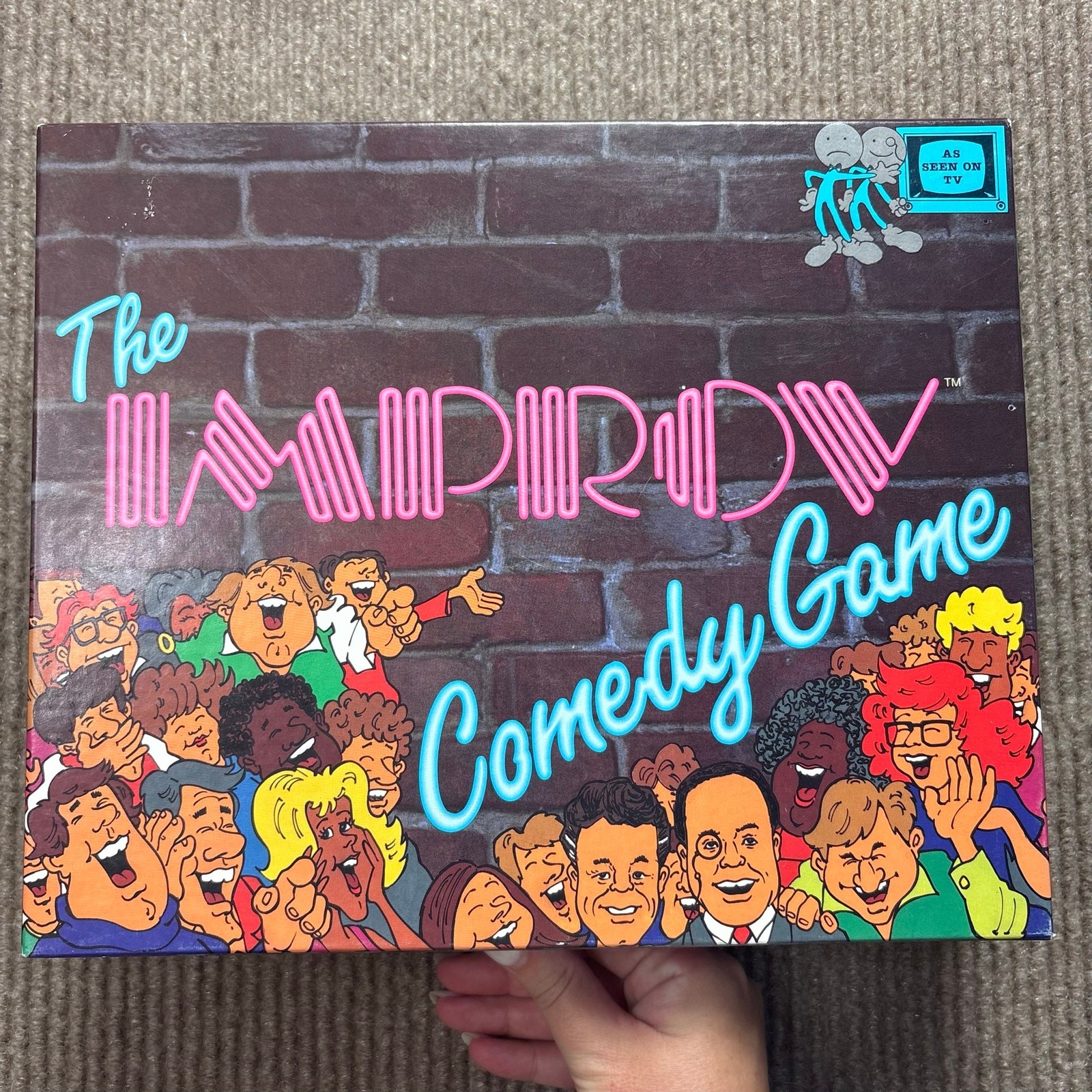 Vintage 1989 The Improv Comedy Game As Seen on TV TDC Games