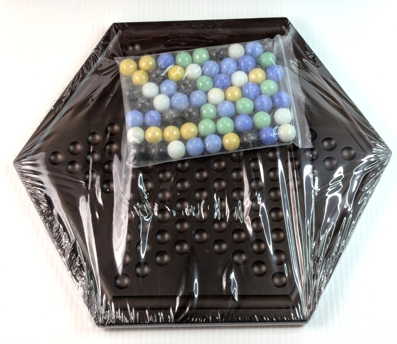 Excalibur Deluxe Wooden Chinese Checkers Mahogany Artisan Games New Gift