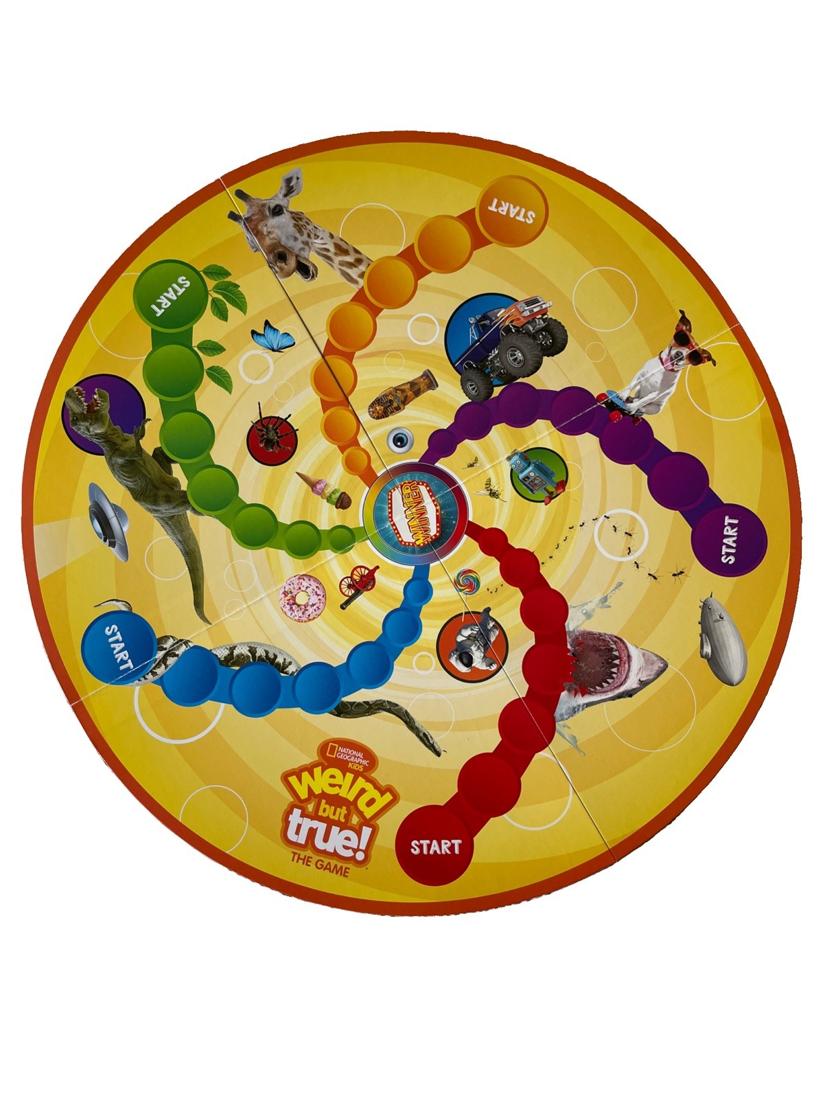 National Geographic Kids / Weird but true! Complete Has All Pieces – AGES 8+ EUC
