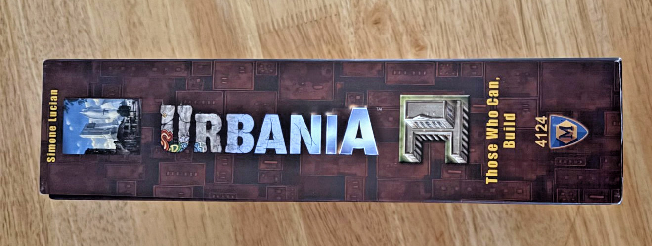 Look 👀 Urbania Board Game by Simone Lucian Mayfair Games 2012 Game