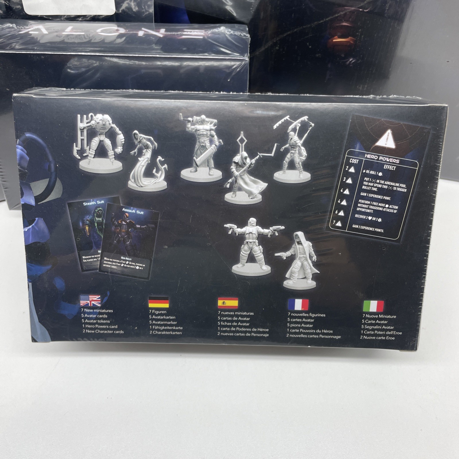 Alone Board Game Kickstarter Horrible Games Deep Avatar & Alpha Expansions New