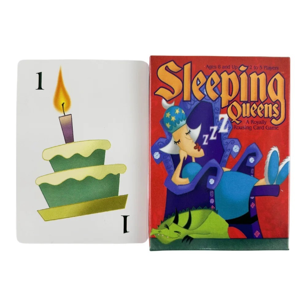 Full English Sleeping Queens Board Game Card Family Gift Wake up Queen Strategy