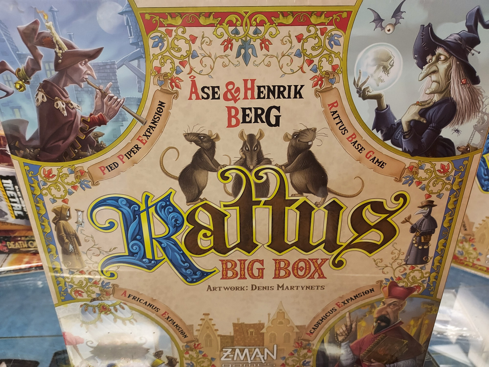 Rattus Big Box – Asmodee Games Board Game New!