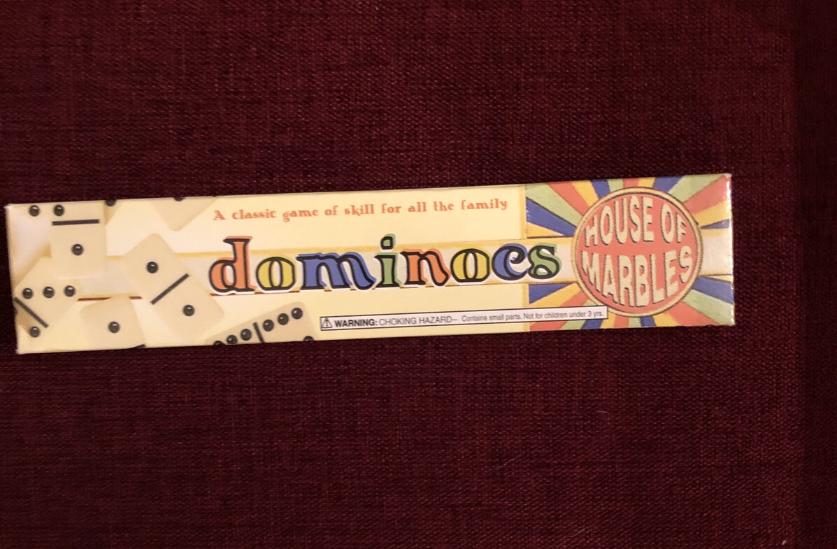 House Of Marbles DOMINOES Classic Family Game – New