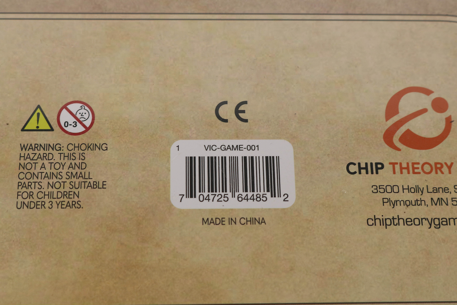Chip Theory Games Hoplomachus Victorum One Player Game 14+