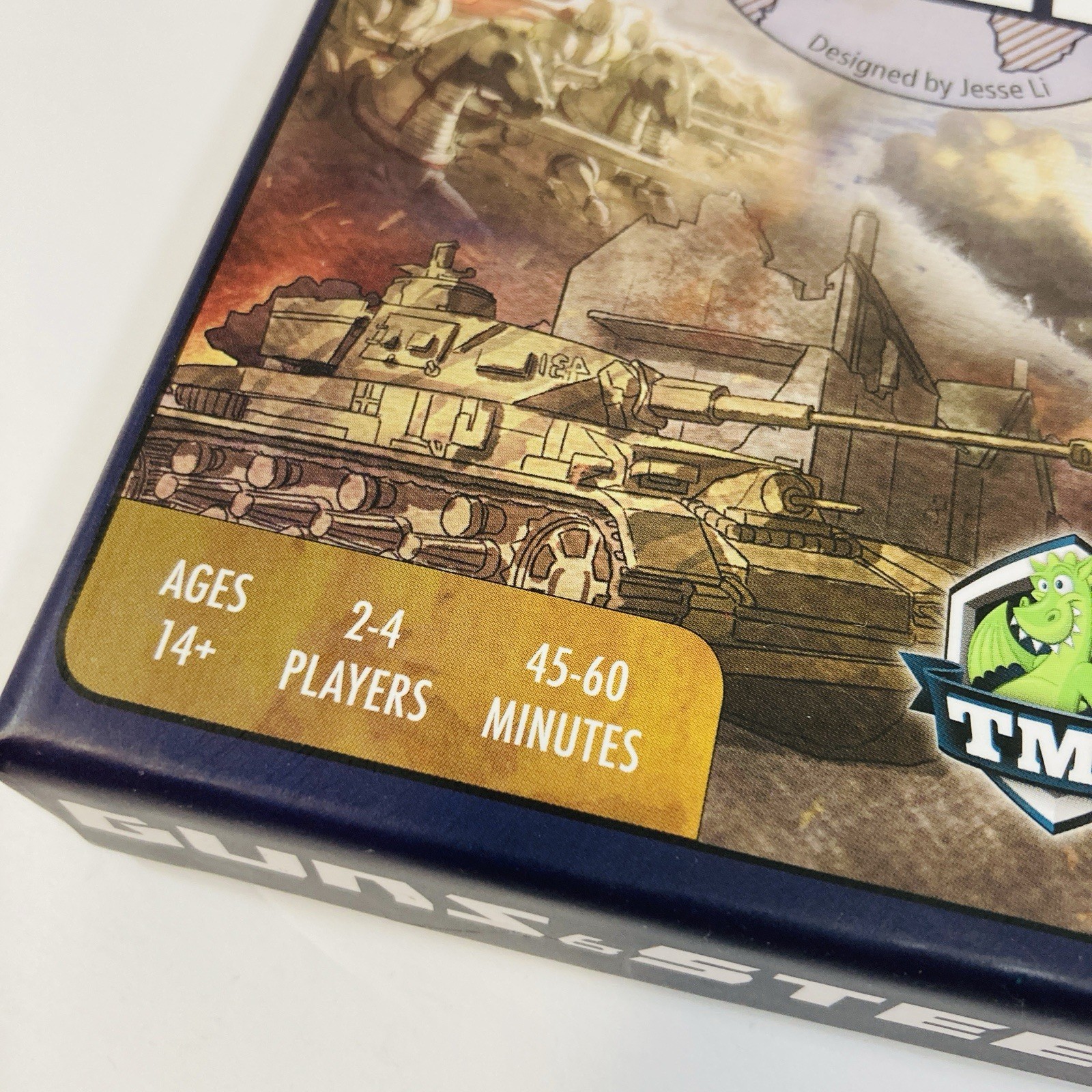 GUNS AND STEEL CARD GAME tmg board game small box strategy 2016 oop EUC COMPLETE