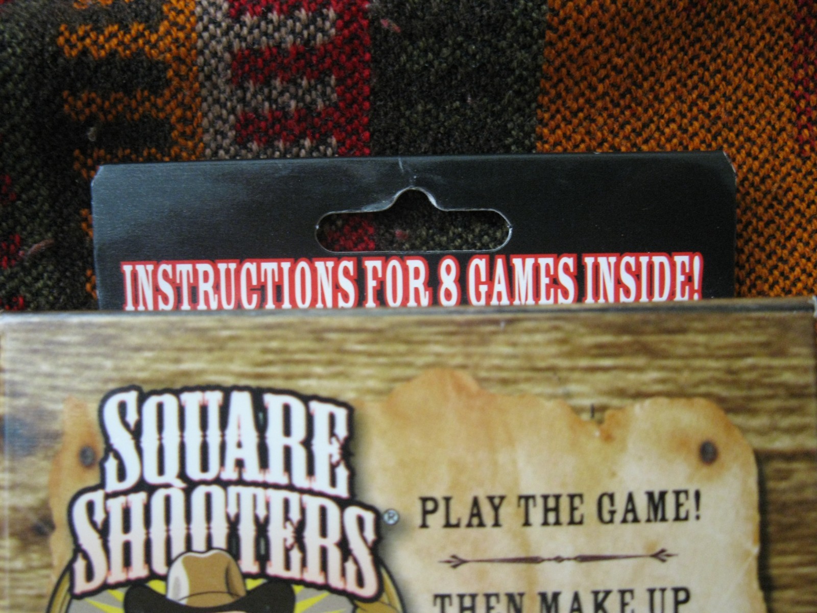 Square Shooters Dice Game Deck of Cards On Dice OS sealed 2011