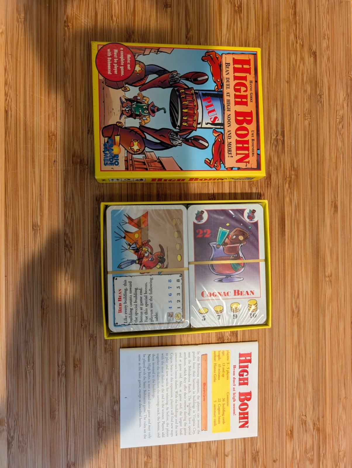 King of the Elves + Space Beans + High Bohn + Bohnaparte – Rio Grande Game Lot