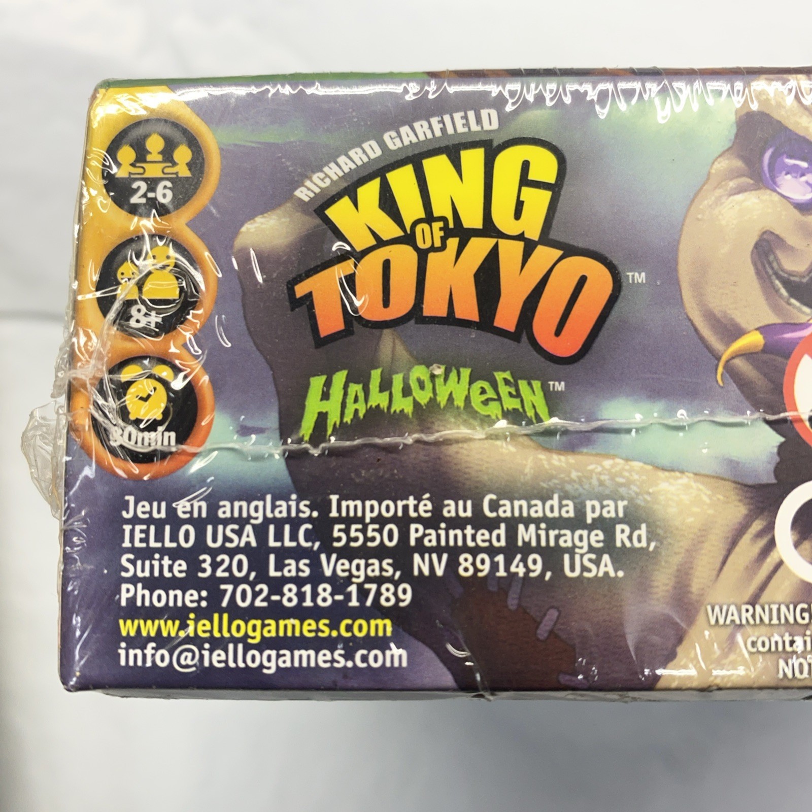 King of Tokyo: Halloween Expansion Jello Richard Garfield Free Shipping