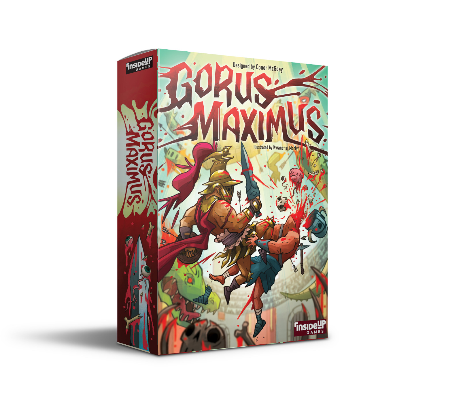 Gorus Maximus / Inside Up Games / Board Game / Card Game / Conor McGoey