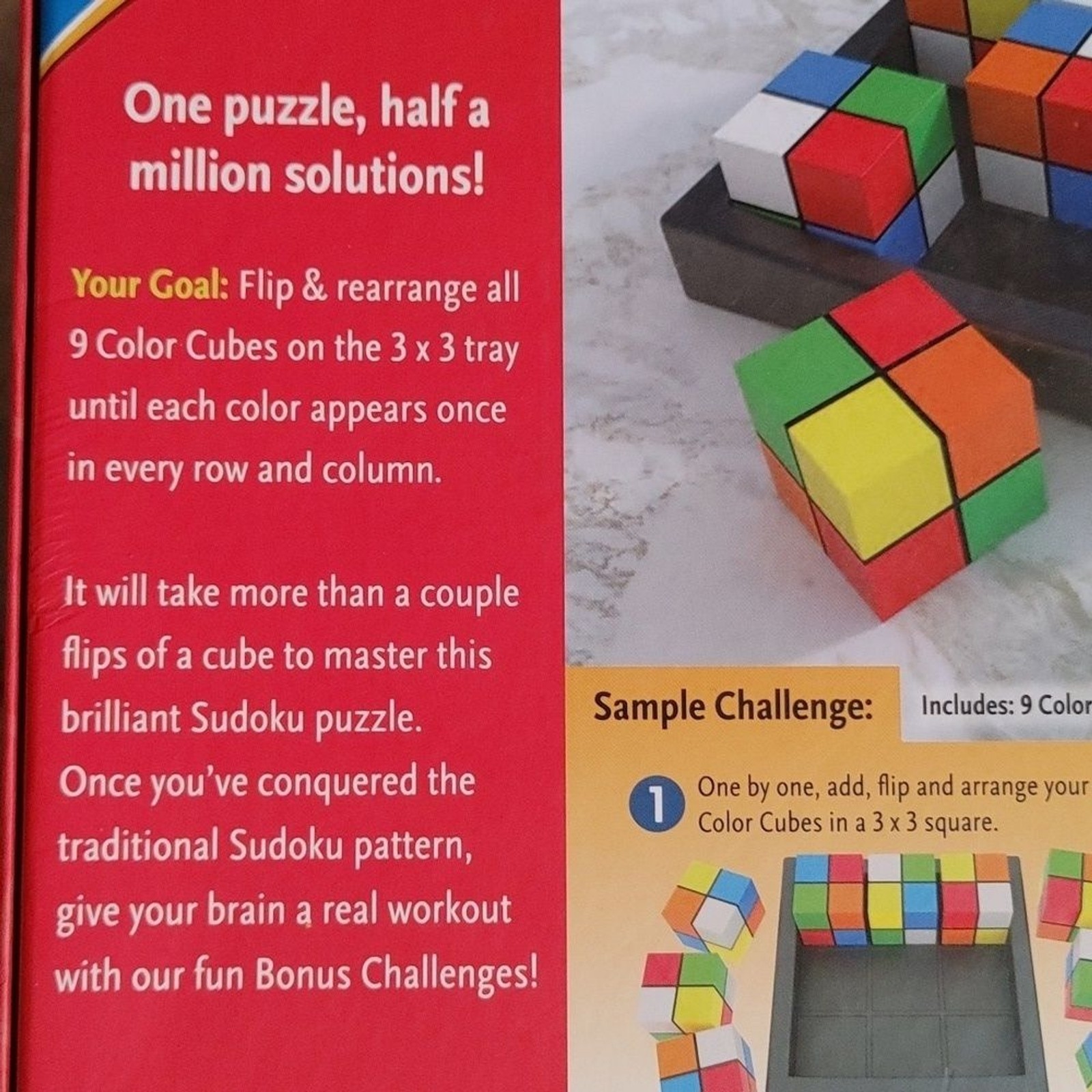 New Color Cube Sudoku Game