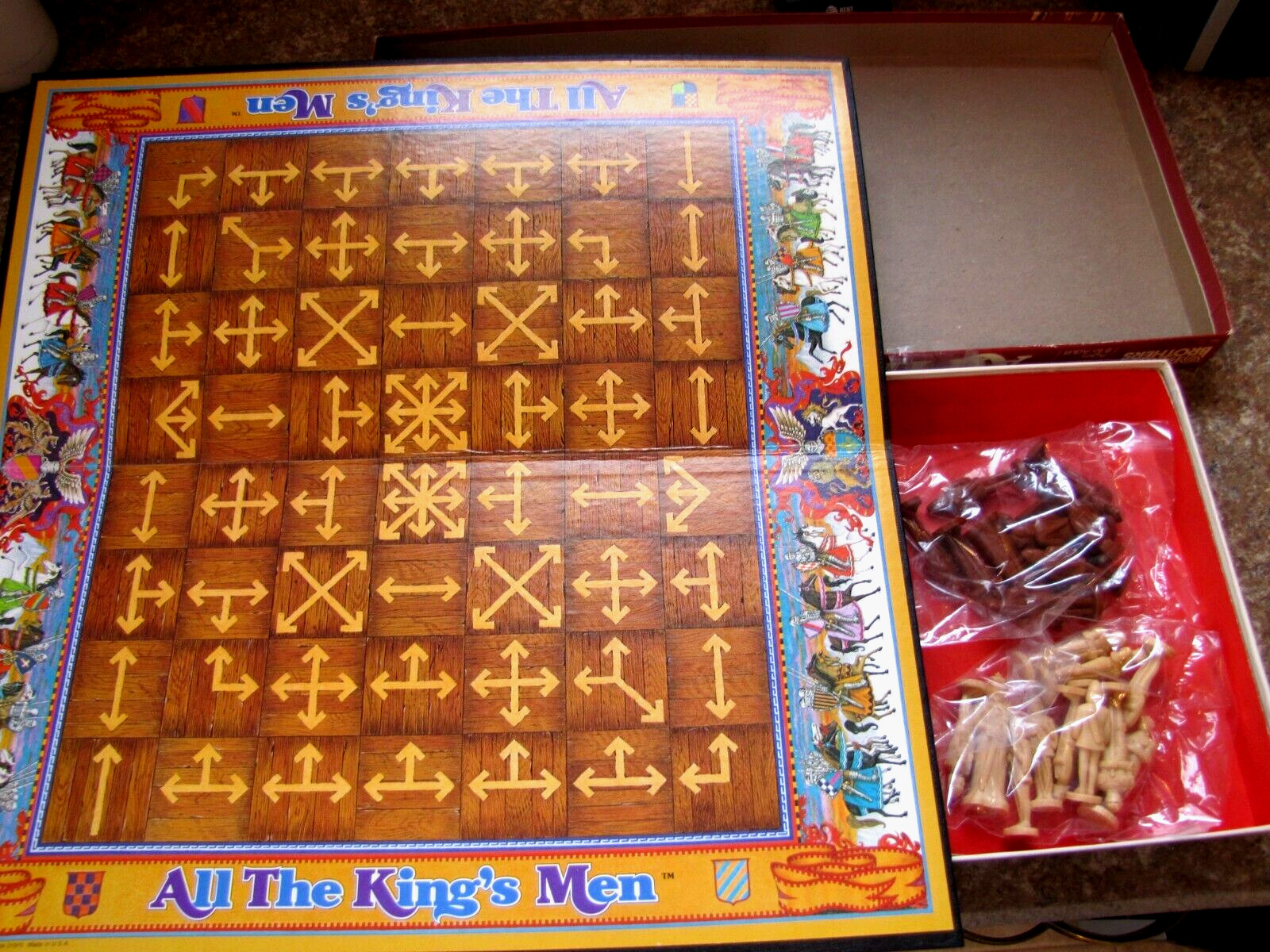 Vintage 1979 All The King’s Men Board Game By Parker’s Brothers Unused New