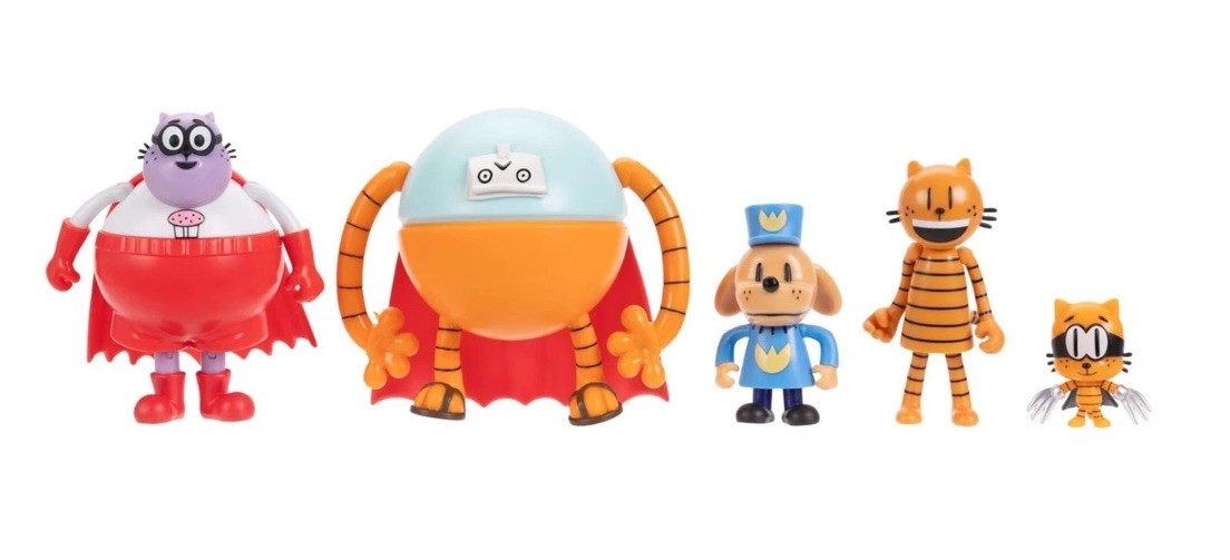 Dog Man 2.5 Scale Action Figures Multipack Wave 4 Jakks Inch Supa Buddies Part