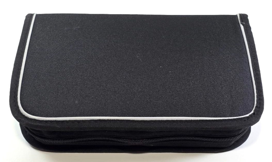 Scrabble Travel folio edition deluxe zippered carrying case. Complete