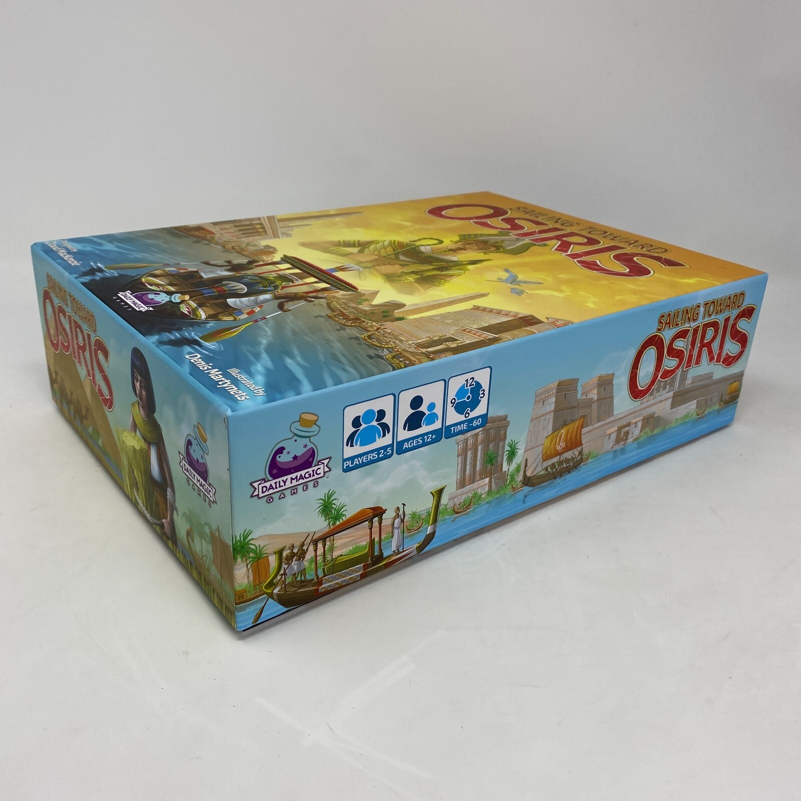 2018 Sailing Toward Osiris Strategy Board Game Daily Magic Games COMPLETE