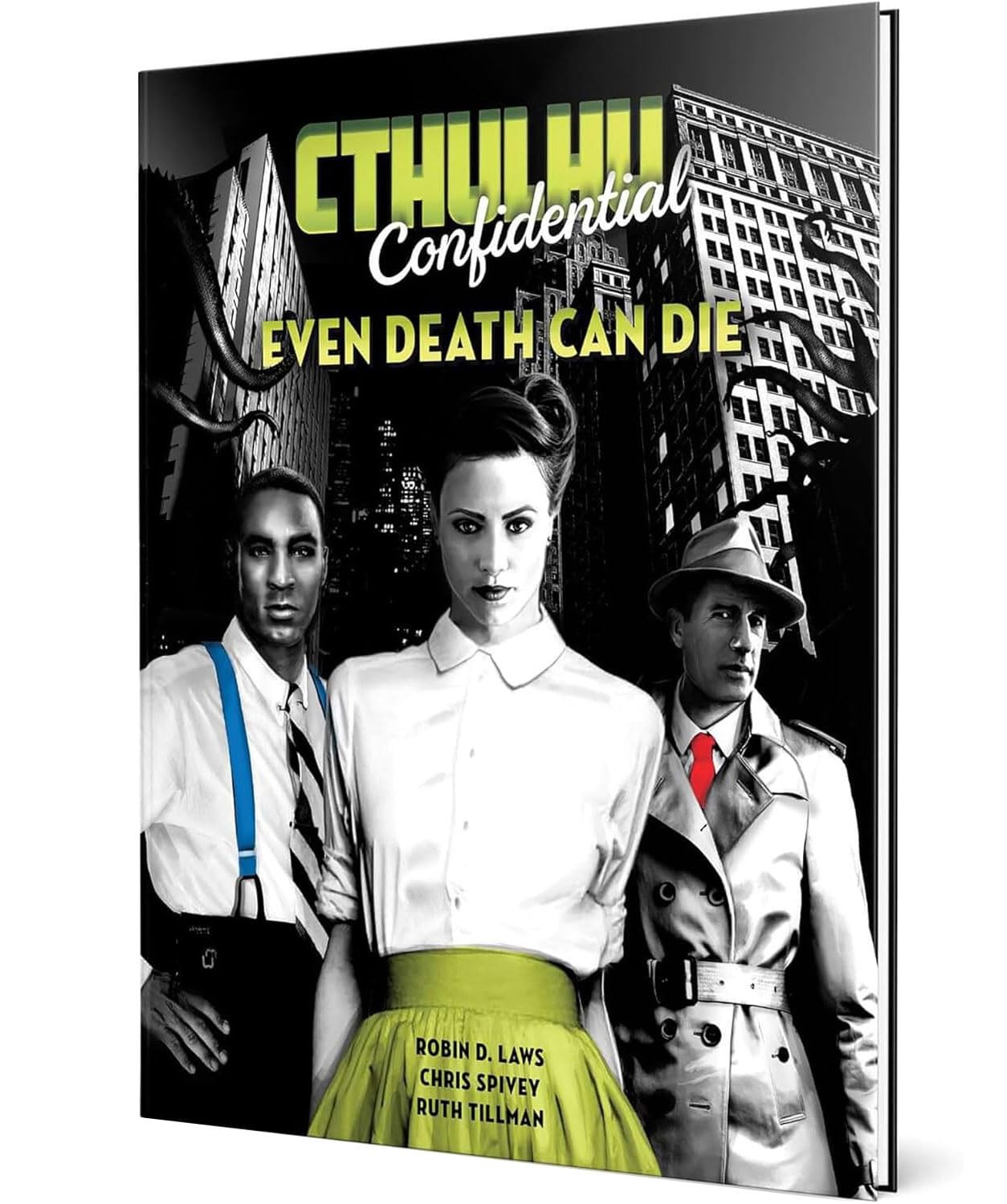 Pelgrane Press: Even Death Can Die – Hardcover RPG Book – 9 Cthulhu Adventures