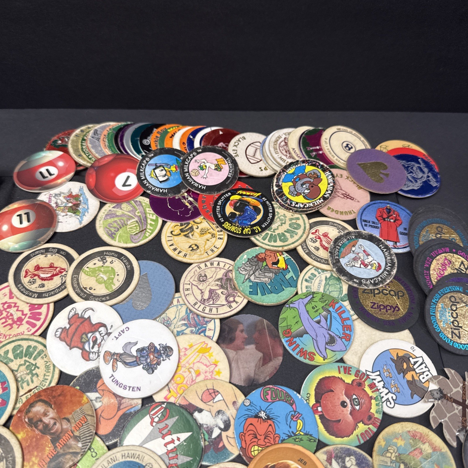 Vintage 1990s-2000s POG Collection Binder Over 400 pcs With Various Designs-READ