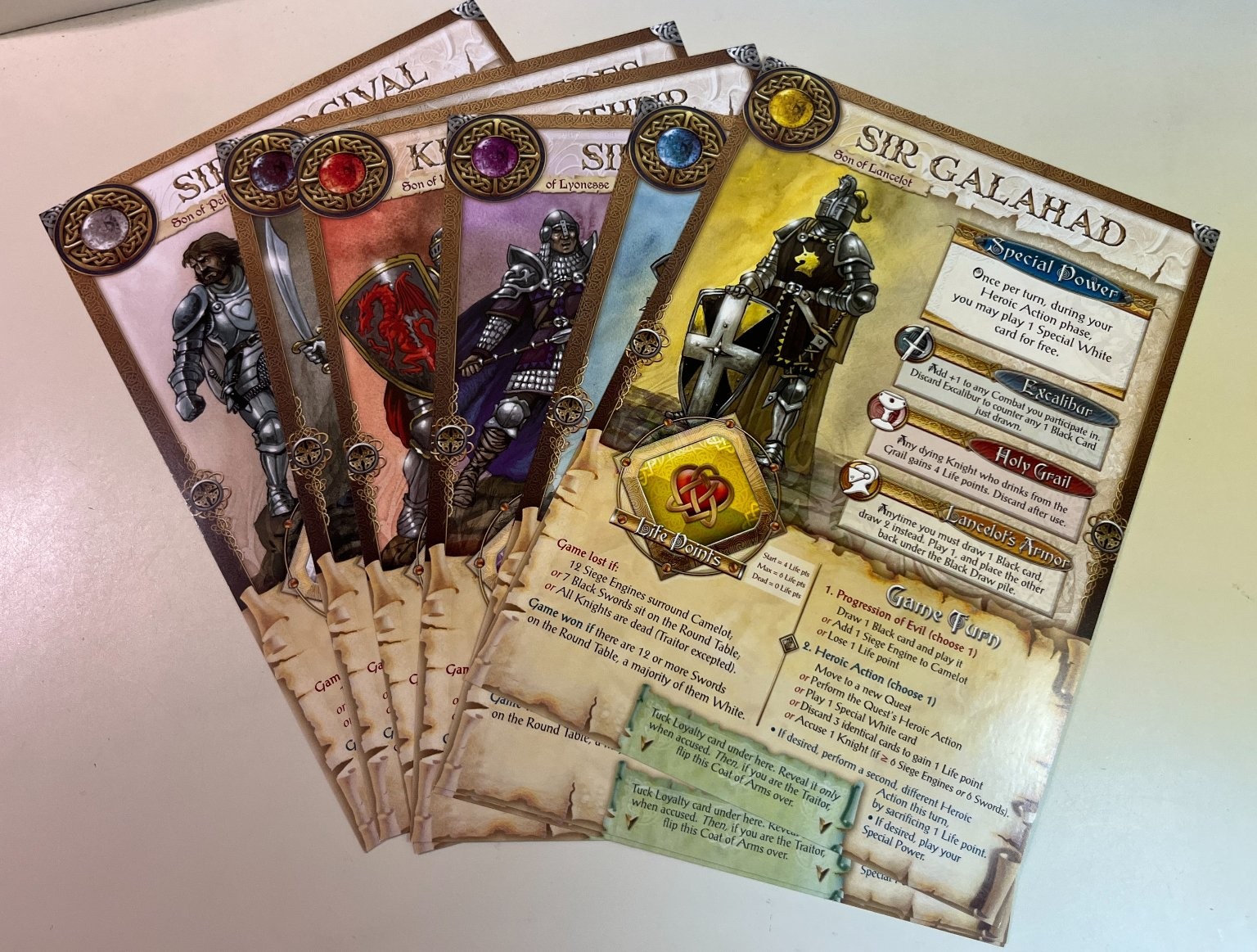 Shadows Over Camelot, Days of Wonder, Excalibur Camelot Board Game, Complete