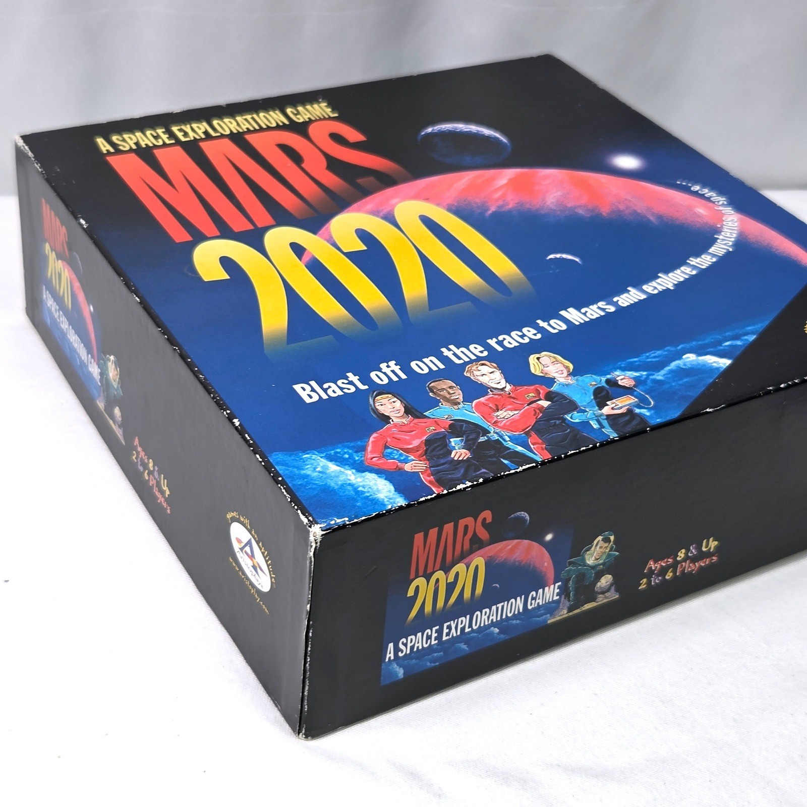 Aristoplay Mars 2020 Space Exploration Board Game VTG 1998 Science NASA STEM New
